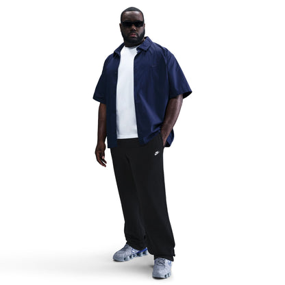 Nike Mens Club Open-Hem Sweatpants - Black Denim Exchange