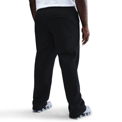 Nike Mens Club Open-Hem Sweatpants - Black Denim Exchange