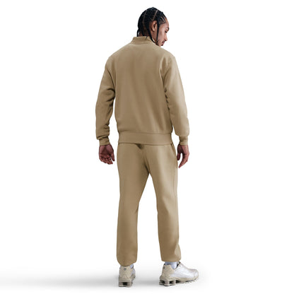 Nike Mens 1/2-Zip Fleece Top - Parachute Beige Denim Exchange