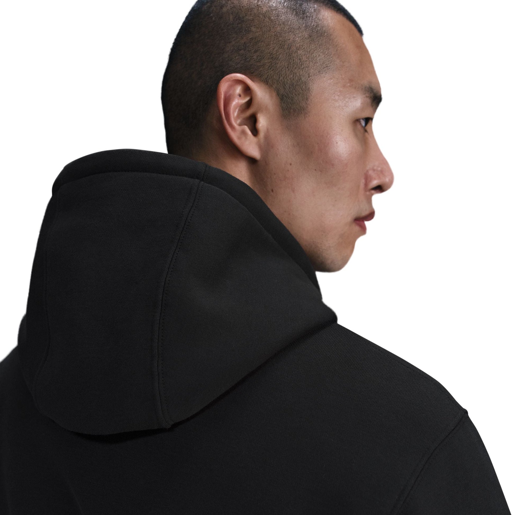 Nike Mens Fleece Pullover Hoodie - Black Denim Exchange