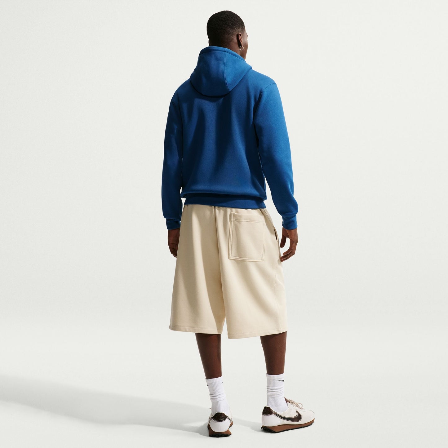 Nike Mens Fleece Pullover Hoodie - Court Blue Denim Exchange