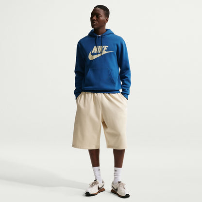 Nike Mens Fleece Pullover Hoodie - Court Blue Denim Exchange