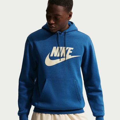 Nike Mens Fleece Pullover Hoodie - Court Blue Denim Exchange