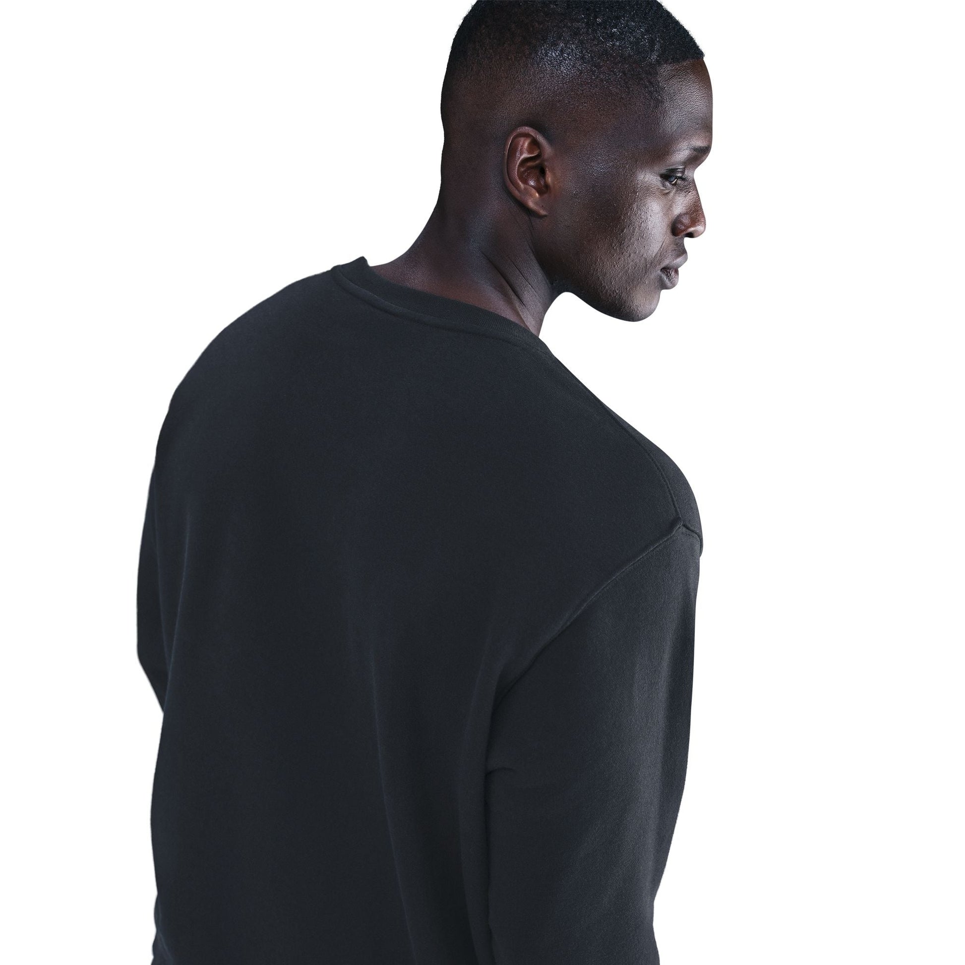 Nike Men's Club Fleece Crewneck - Black Denim Exchange
