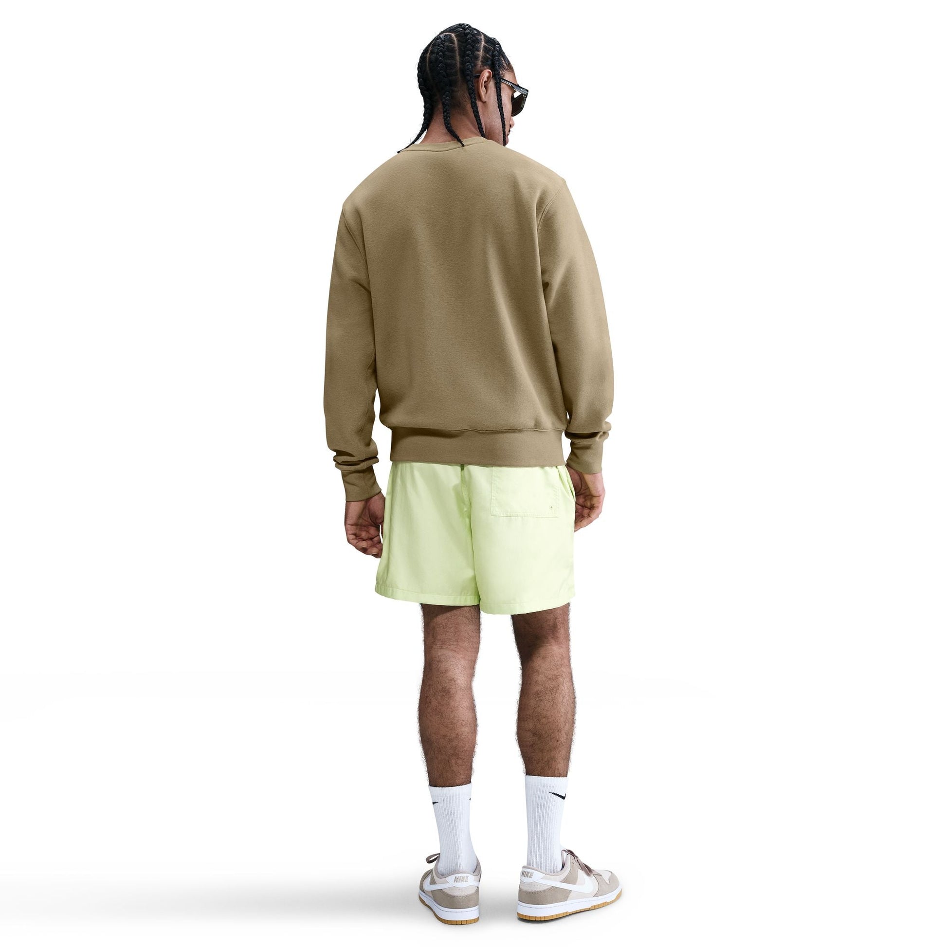Nike Mens Club Fleece Crewneck - Parachute Beige Denim Exchange