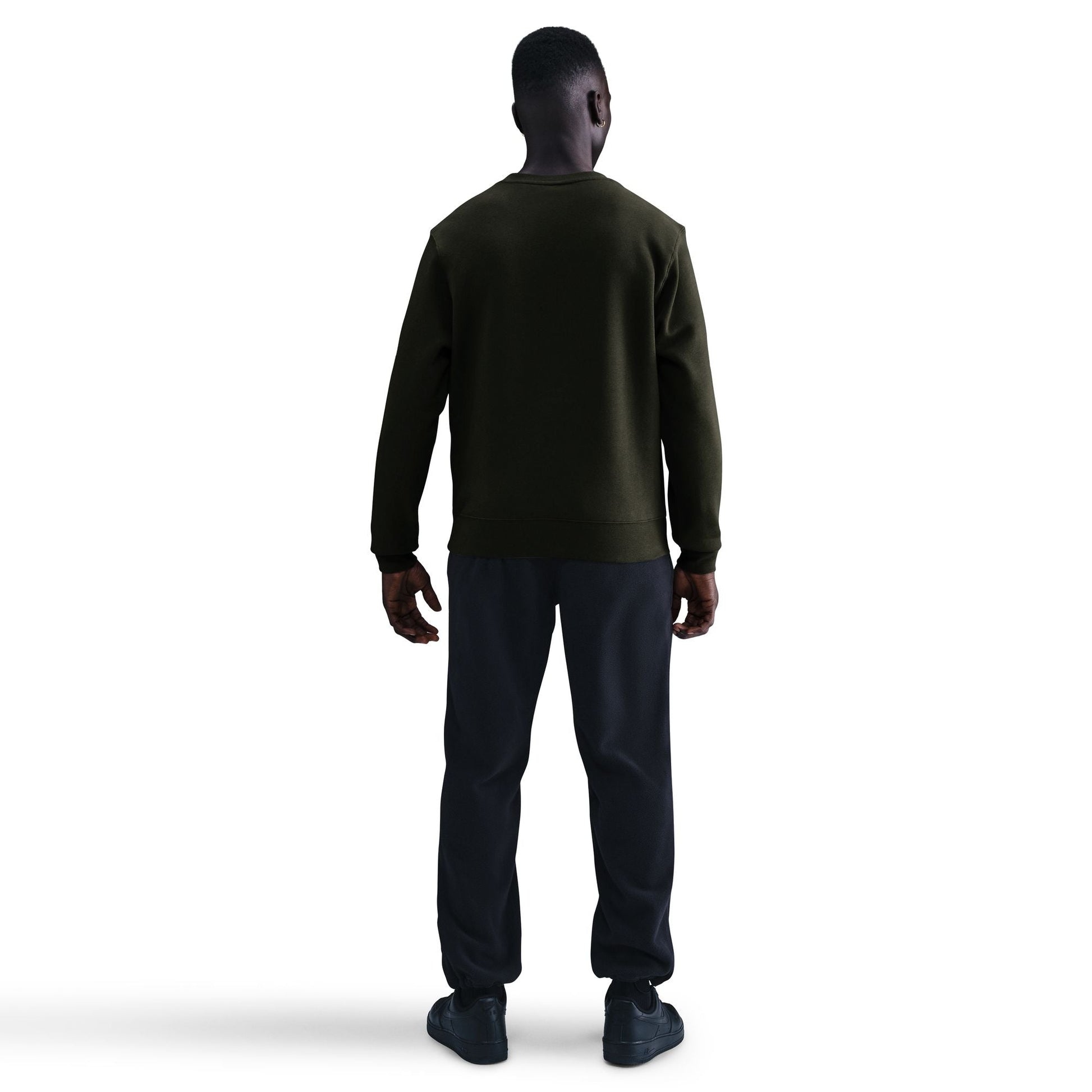 Nike Mens Club Fleece Crewneck - Sequoia Denim Exchange