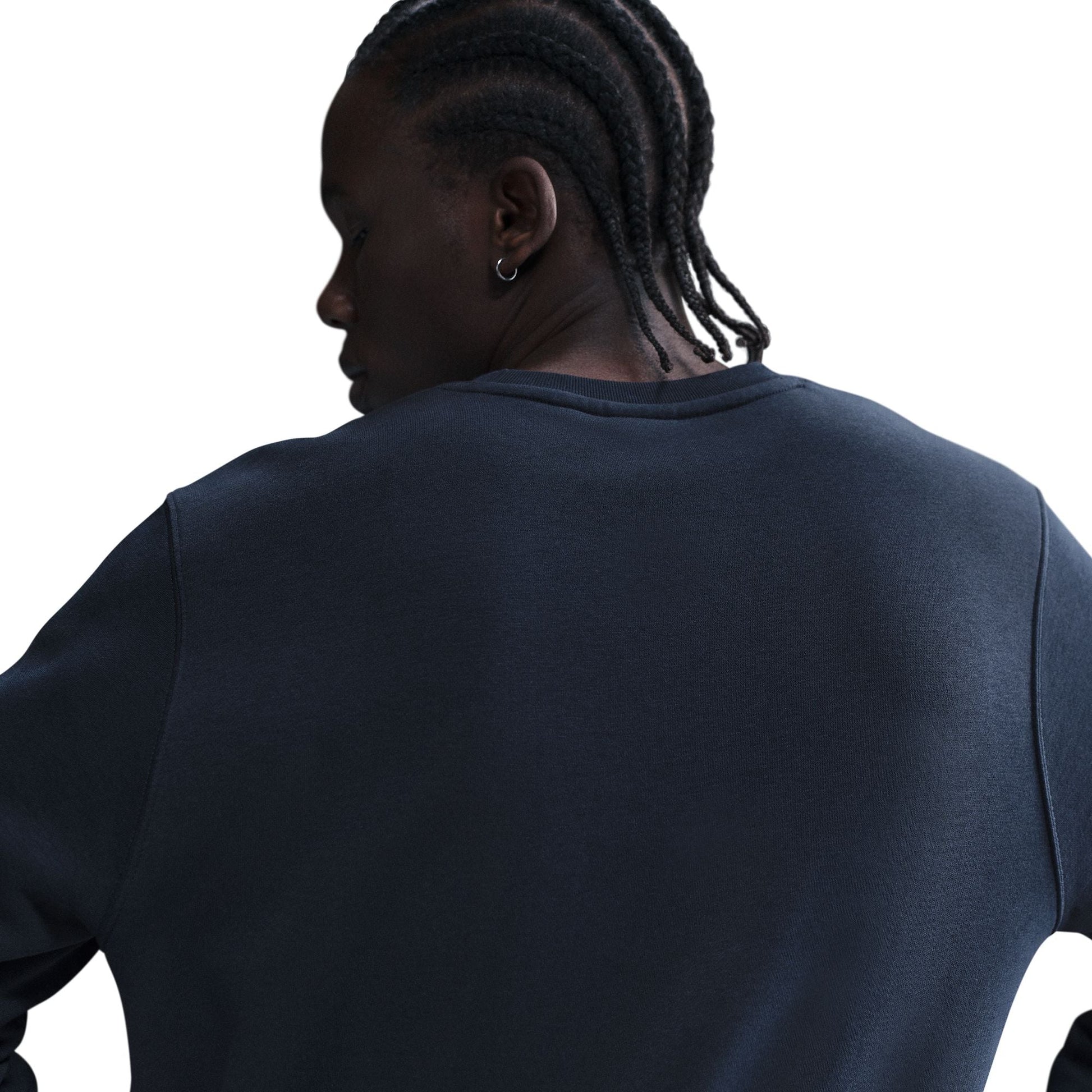 Nike Mens Club Fleece Crewneck - Obsidian Denim Exchange