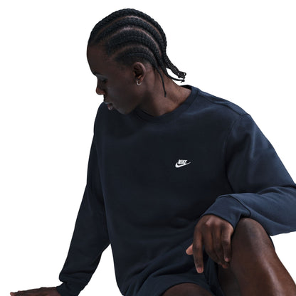 Nike Mens Club Fleece Crewneck - Obsidian Denim Exchange