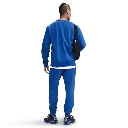 Nike Mens Club Fleece Crewneck - Game Royal Denim Exchange