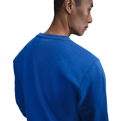 Nike Mens Club Fleece Crewneck - Game Royal Denim Exchange