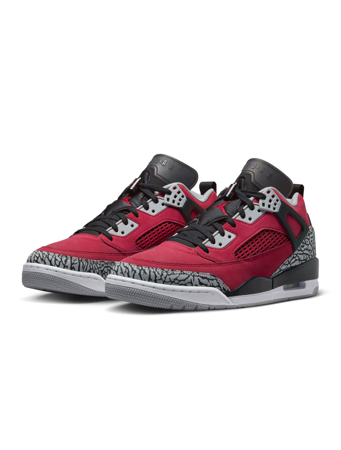 Air Jordan Mens Spizike Low Gym - Red/Black Denim Exchange