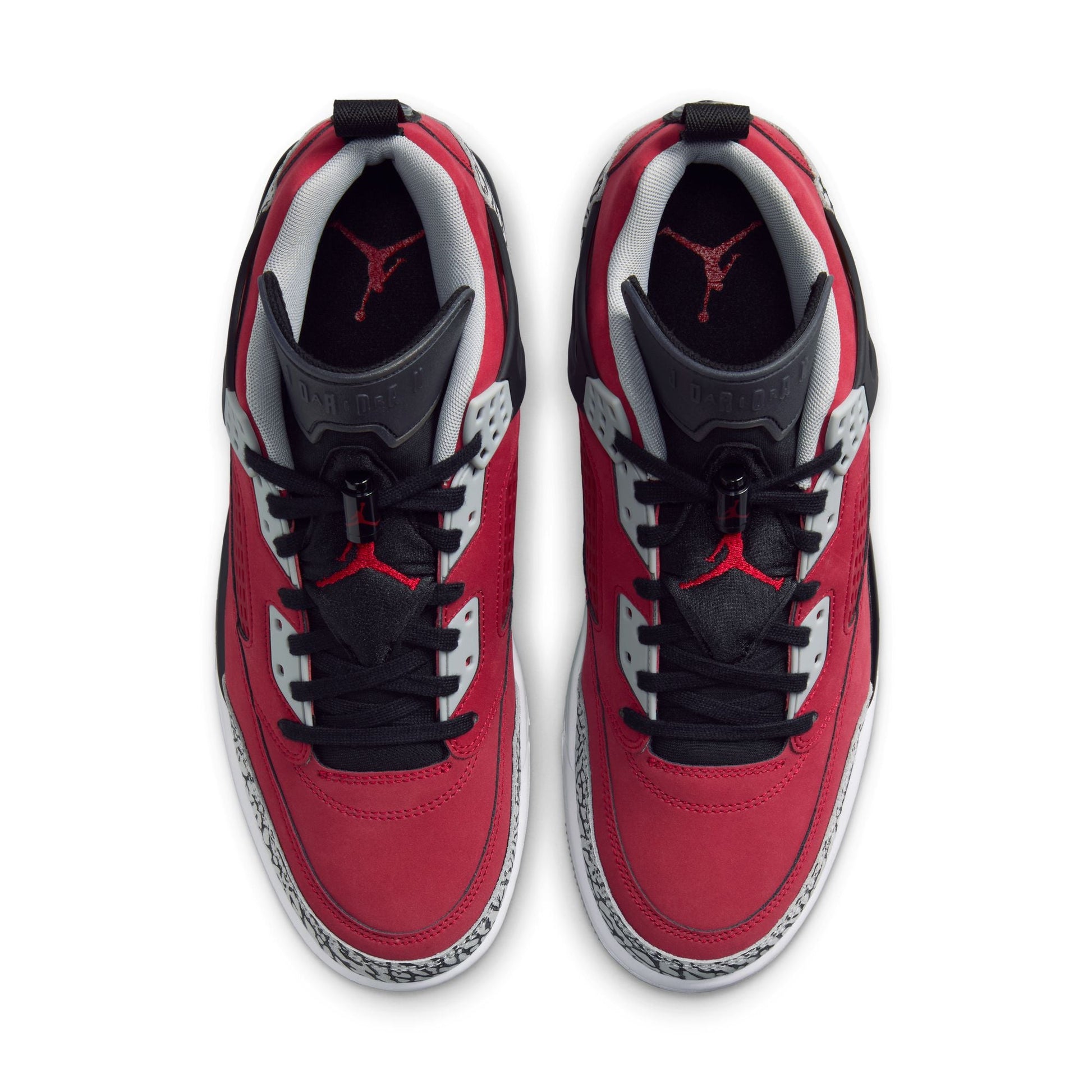 Air Jordan Mens Spizike Low Gym - Red/Black Denim Exchange