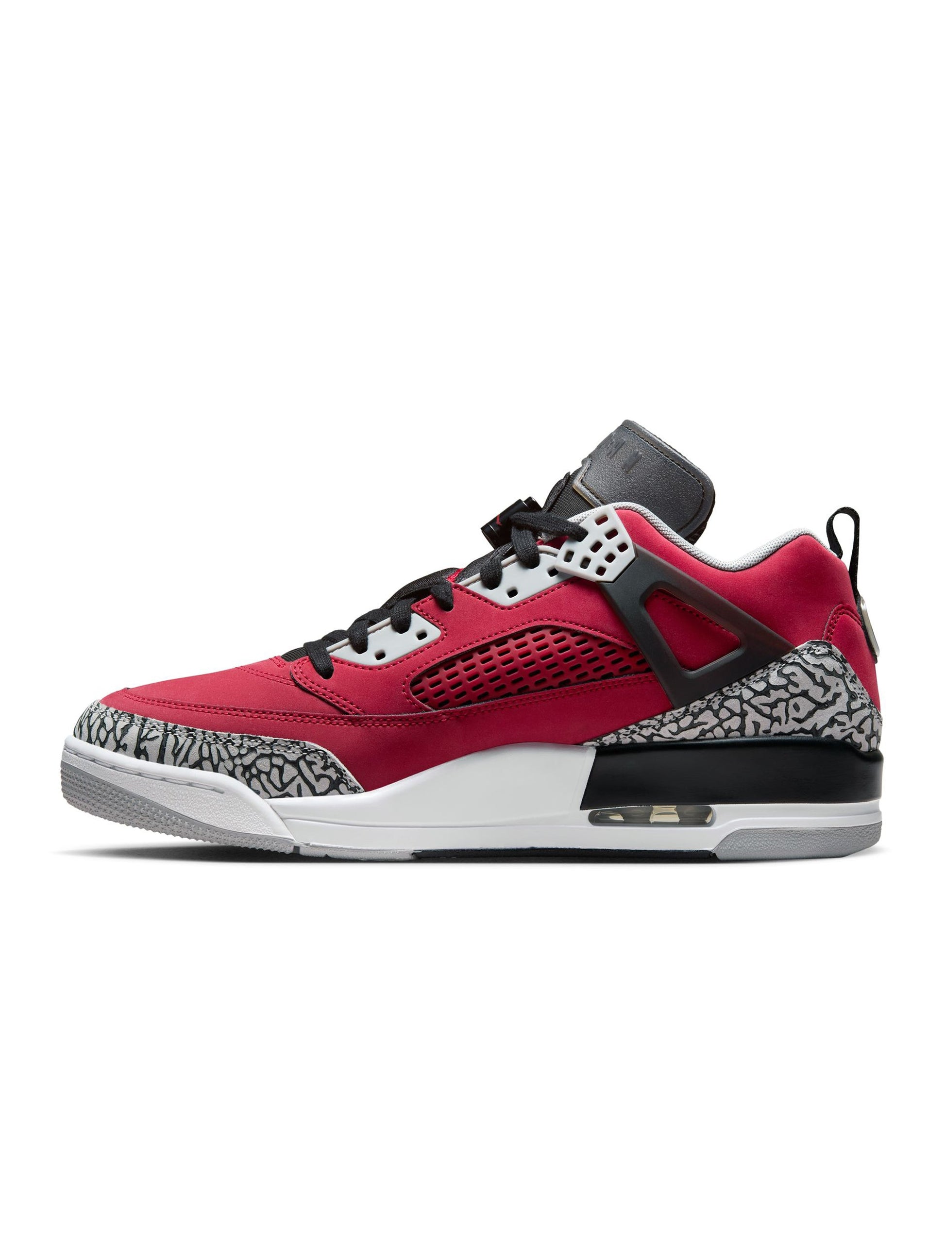 Air Jordan Mens Spizike Low Gym - Red/Black Denim Exchange