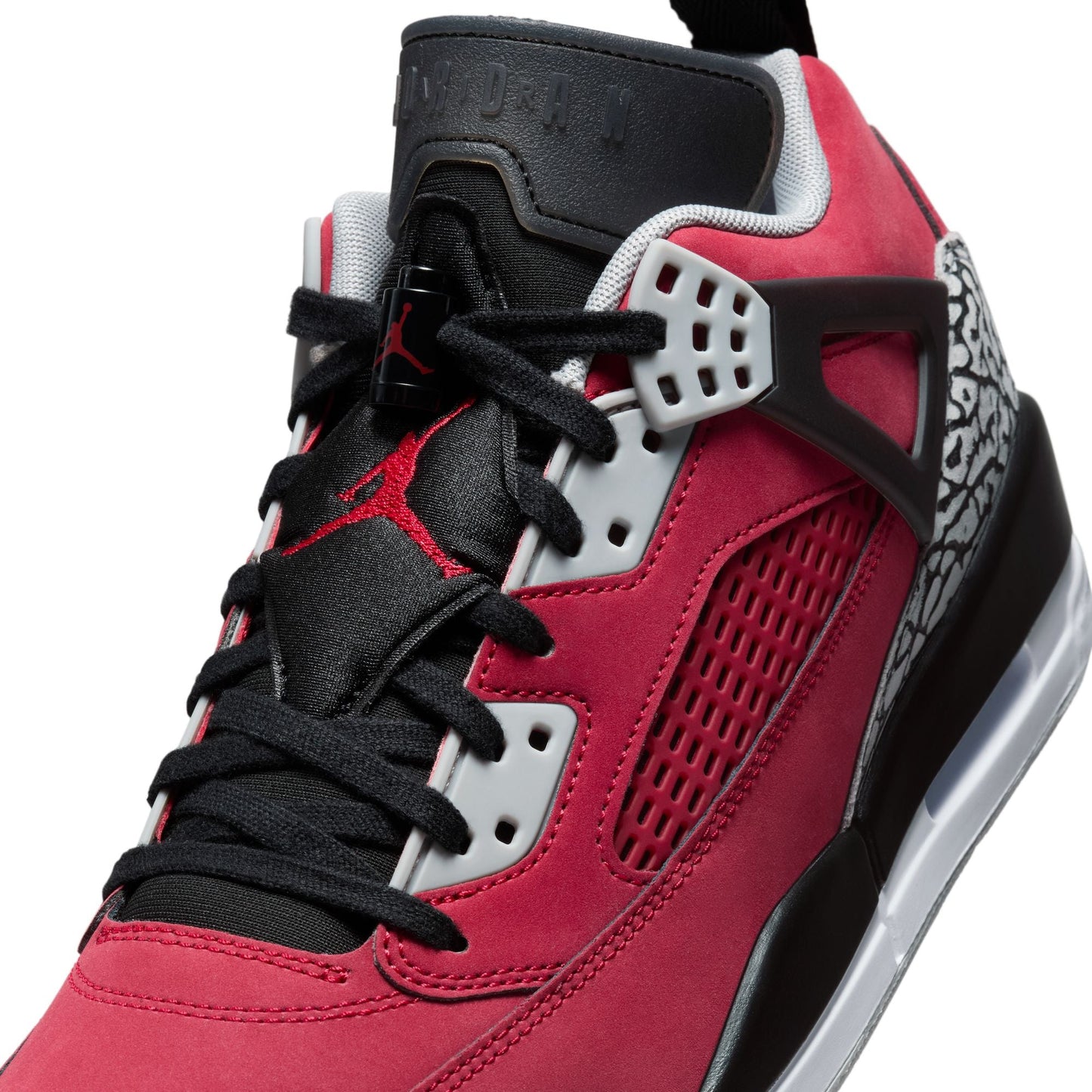 Air Jordan Mens Spizike Low Gym - Red/Black Denim Exchange