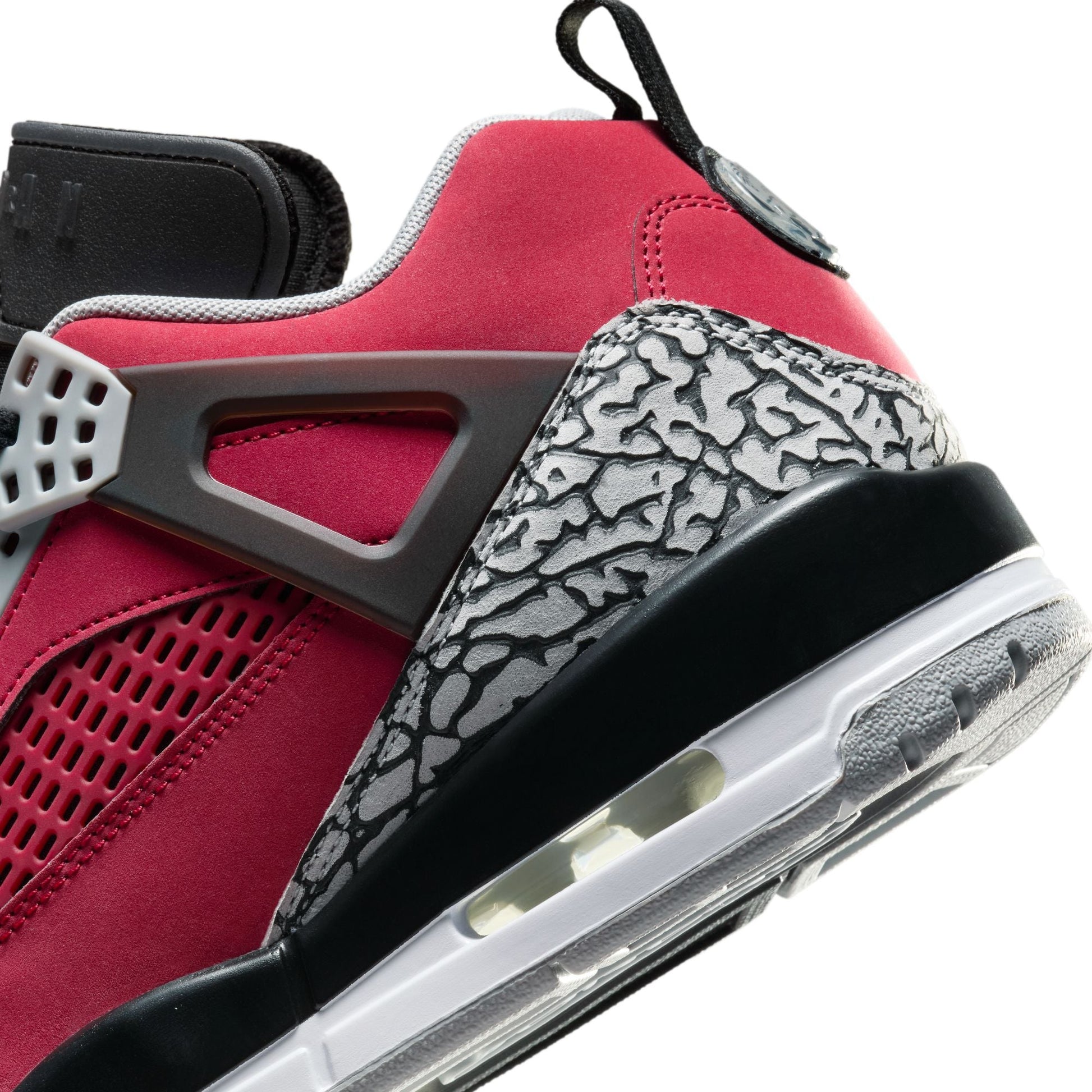 Air Jordan Mens Spizike Low Gym - Red/Black Denim Exchange