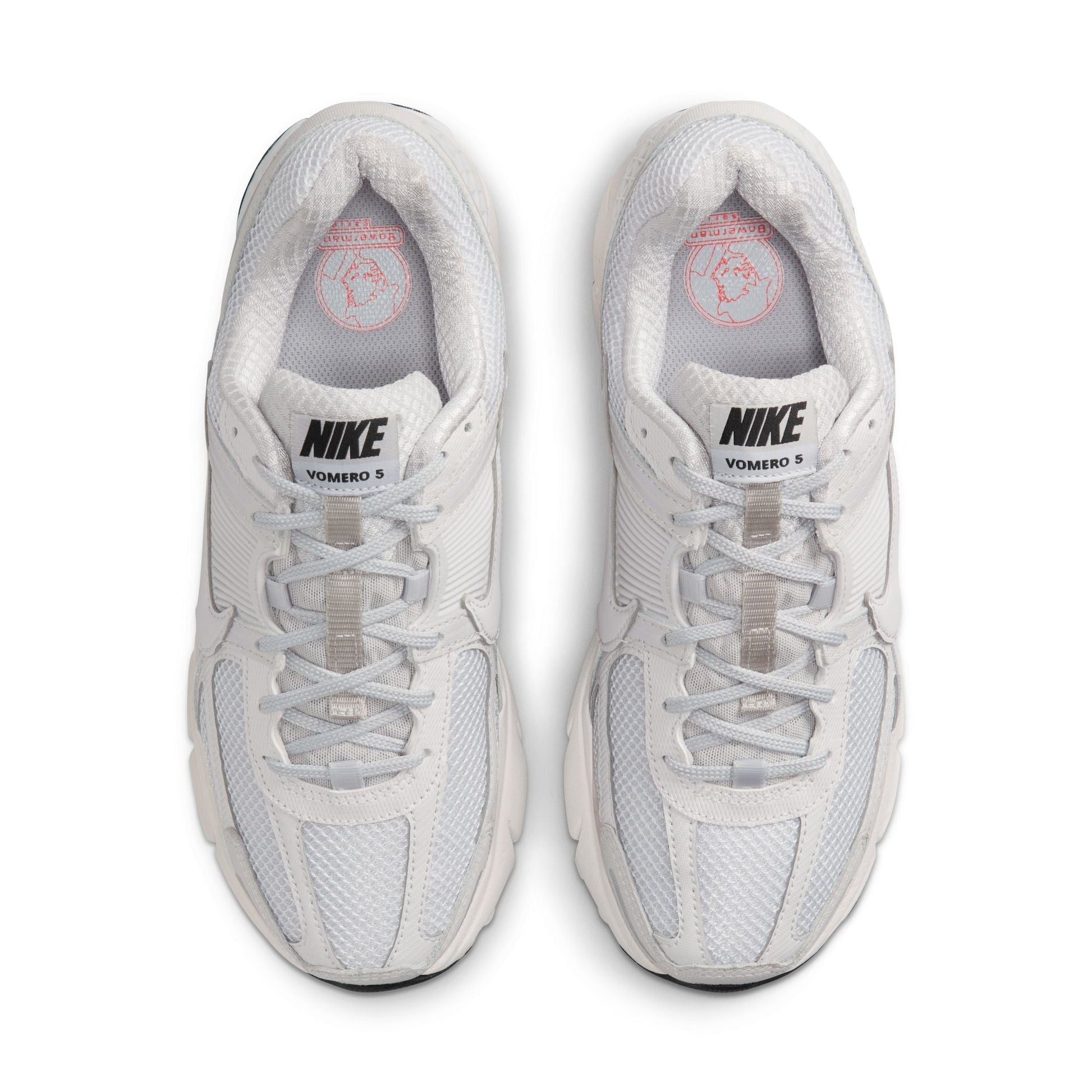 Nike Womens Zoom Vomero 5 - Triple White Denim Exchange