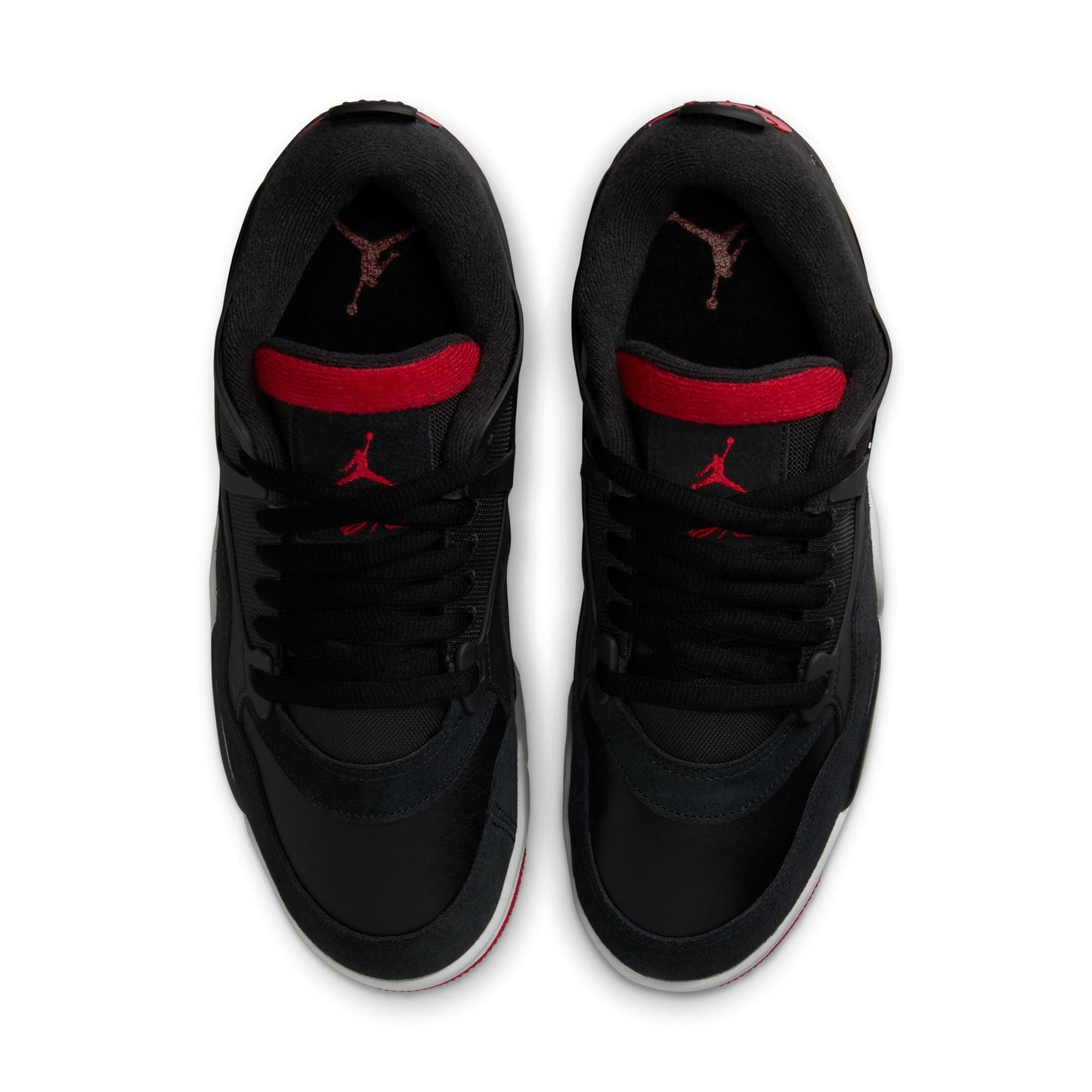 Air Jordan Mens 4 RM - Black/Varsity Red Denim Exchange