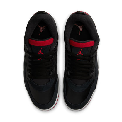 Air Jordan Mens 4 RM - Black/Varsity Red Denim Exchange
