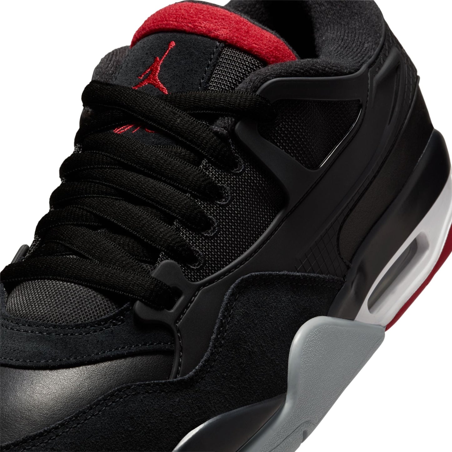 Air Jordan Mens 4 RM - Black/Varsity Red Denim Exchange