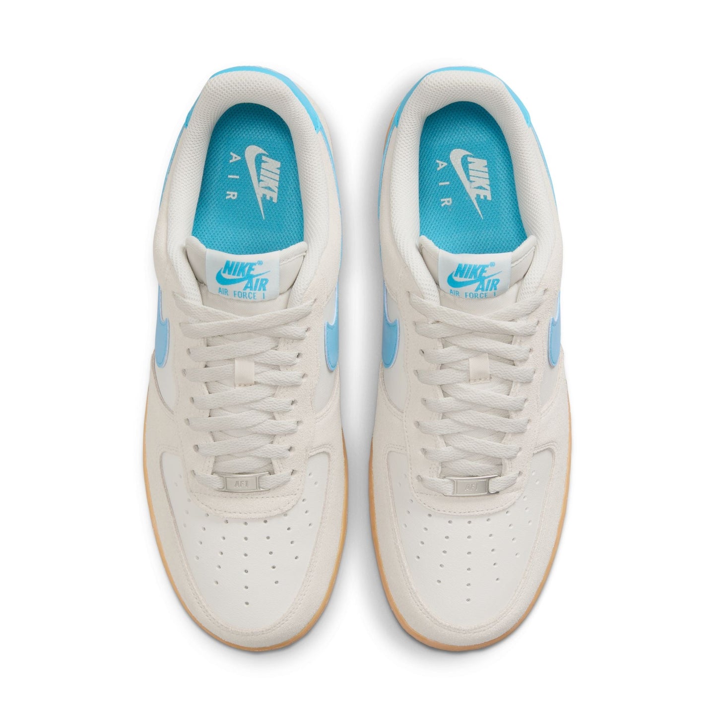 Nike Mens Air Force 1 '07 LV8 - Phantom/Baltic Blue Denim Exchange