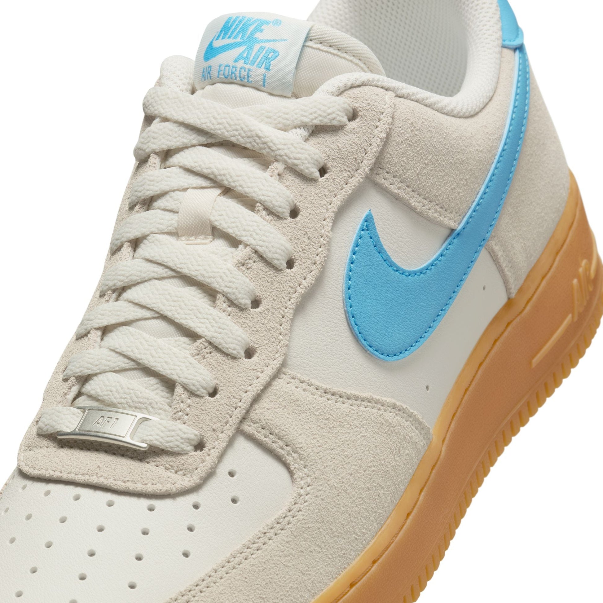 Nike Mens Air Force 1 '07 LV8 - Phantom/Baltic Blue Denim Exchange