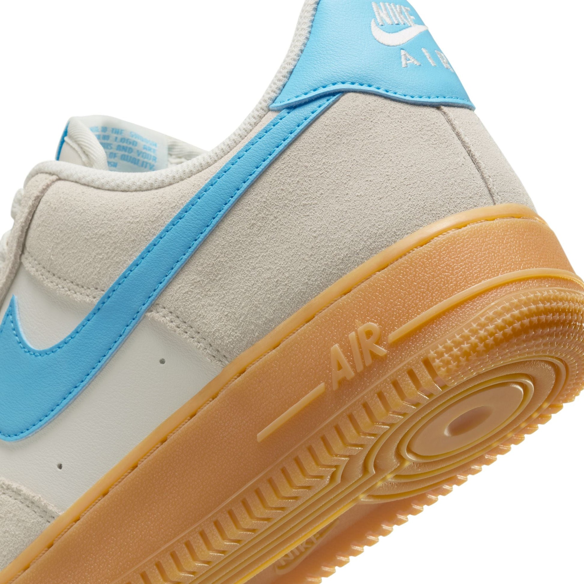 Nike Mens Air Force 1 '07 LV8 - Phantom/Baltic Blue Denim Exchange