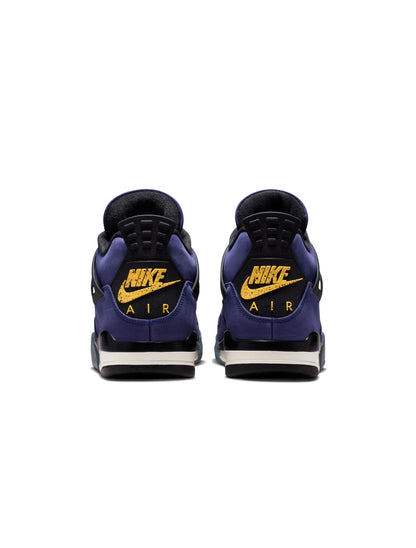 Air Jordan Mens 4 Retro - Lakers Denim Exchange