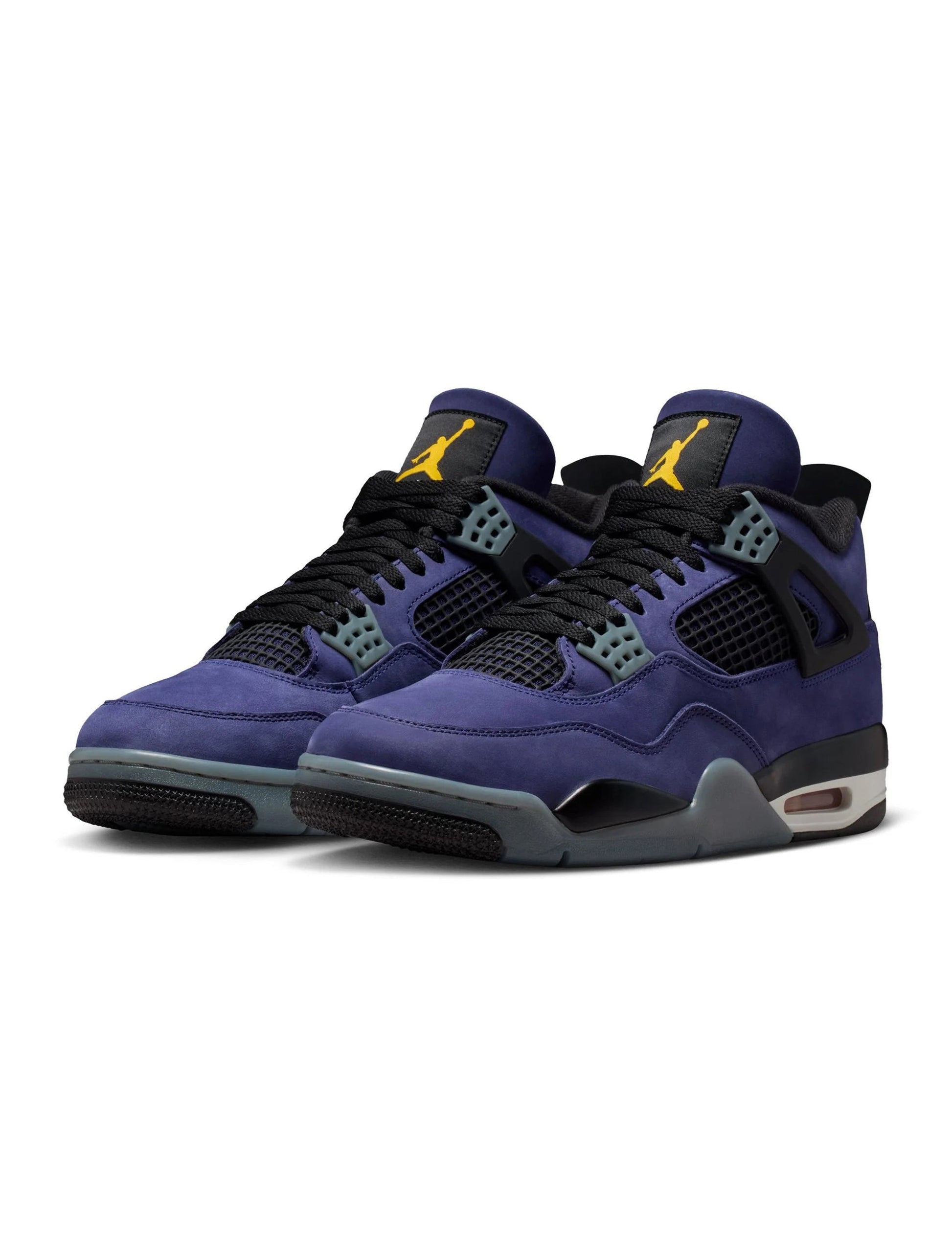 Air Jordan Mens 4 Retro - Lakers Denim Exchange