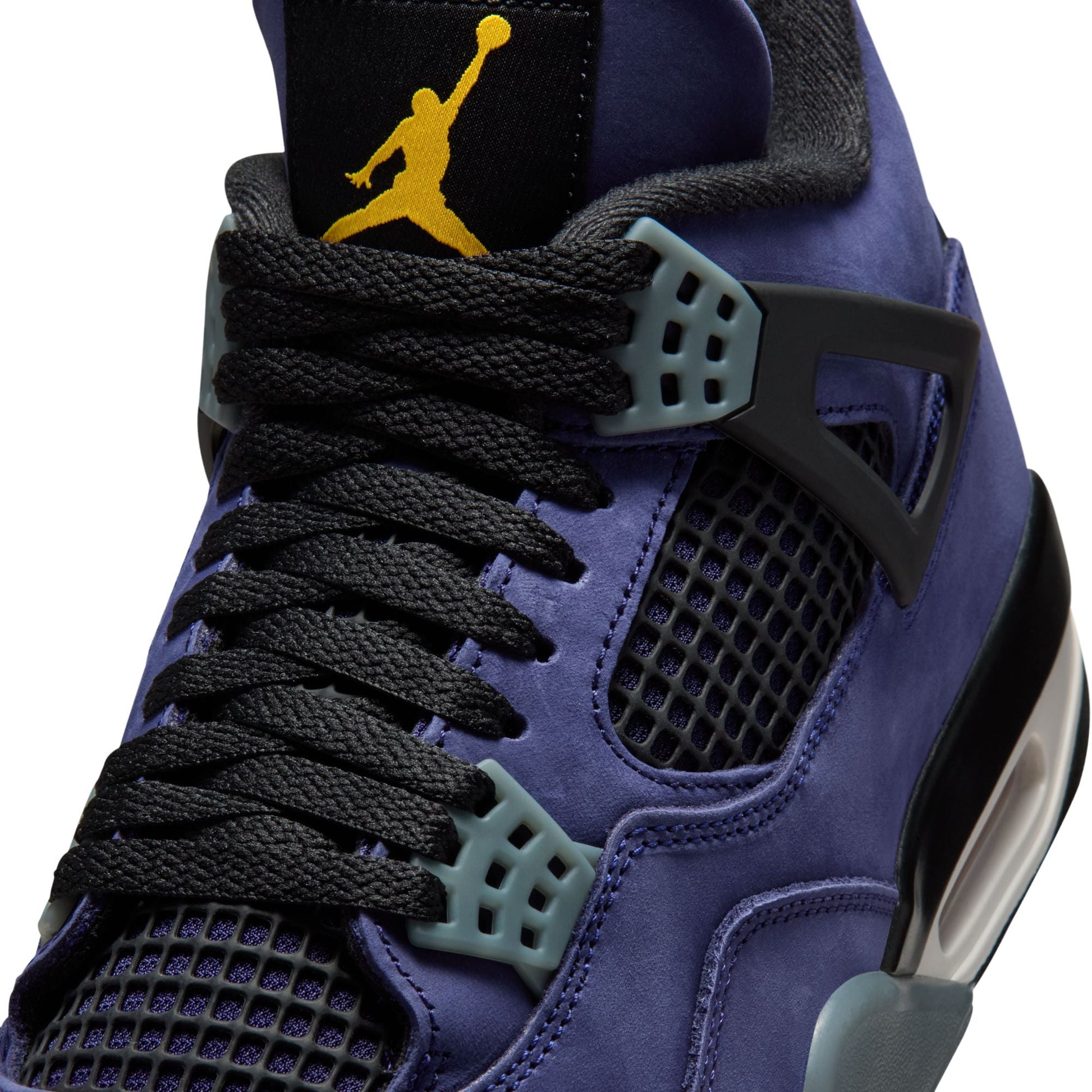 Air Jordan Mens 4 Retro - Lakers Denim Exchange