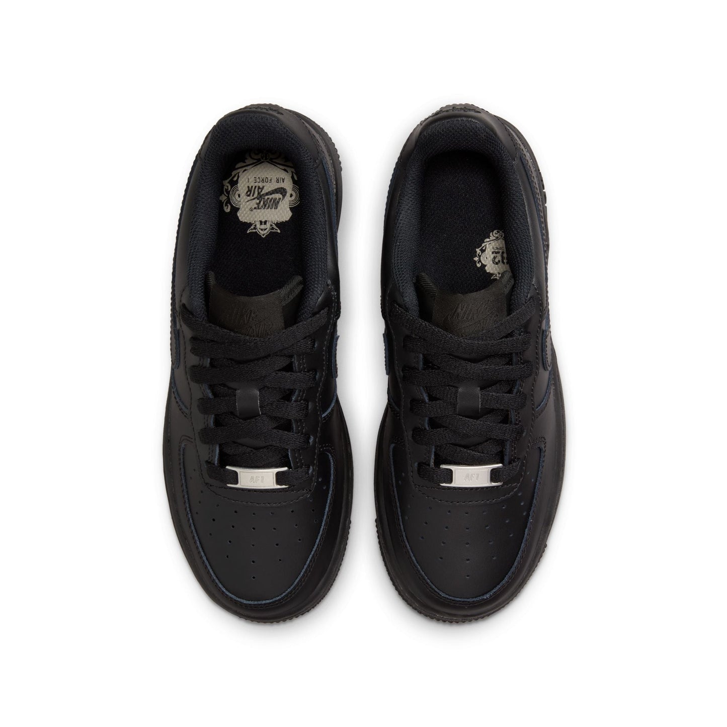 Nike Big Kids Air Force 1 LE - Black Denim Exchange