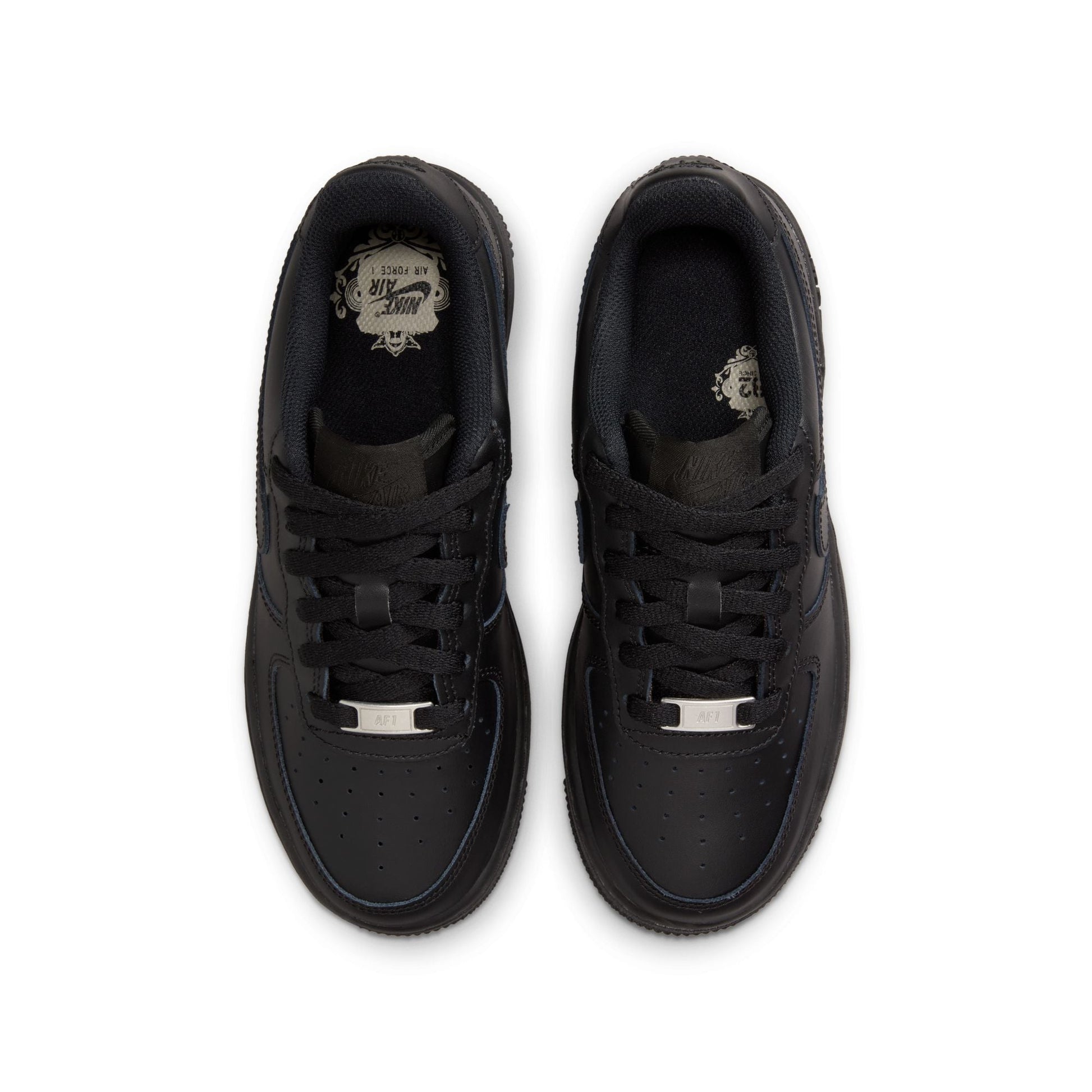 Nike Big Kids Air Force 1 LE - Black Denim Exchange