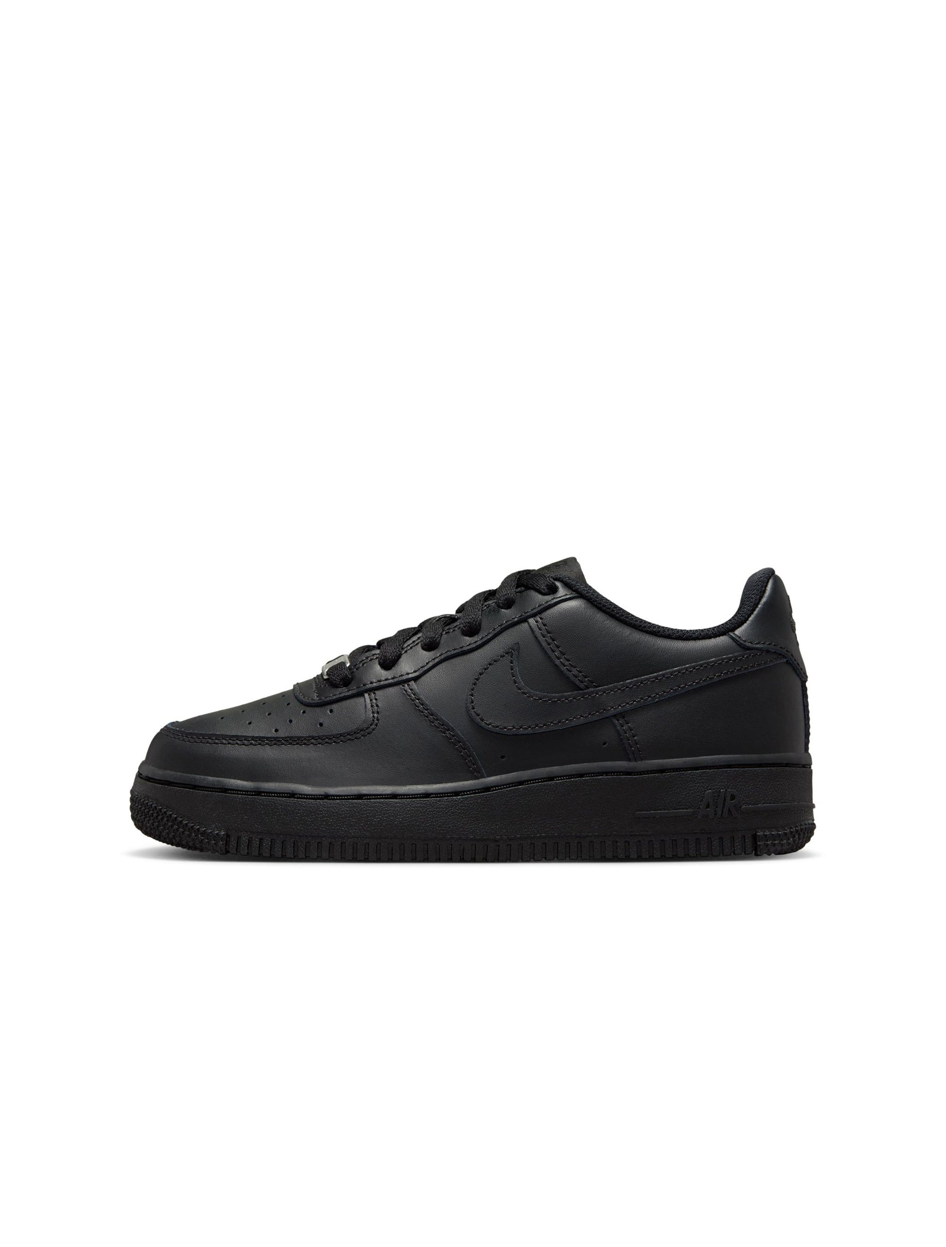 Nike Big Kids Air Force 1 LE - Black Denim Exchange
