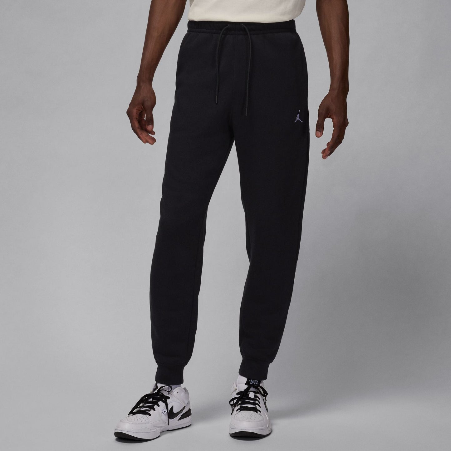 Air Jordan Mens Jordan Brooklyn Fleece Joggers  - Black Denim Exchange