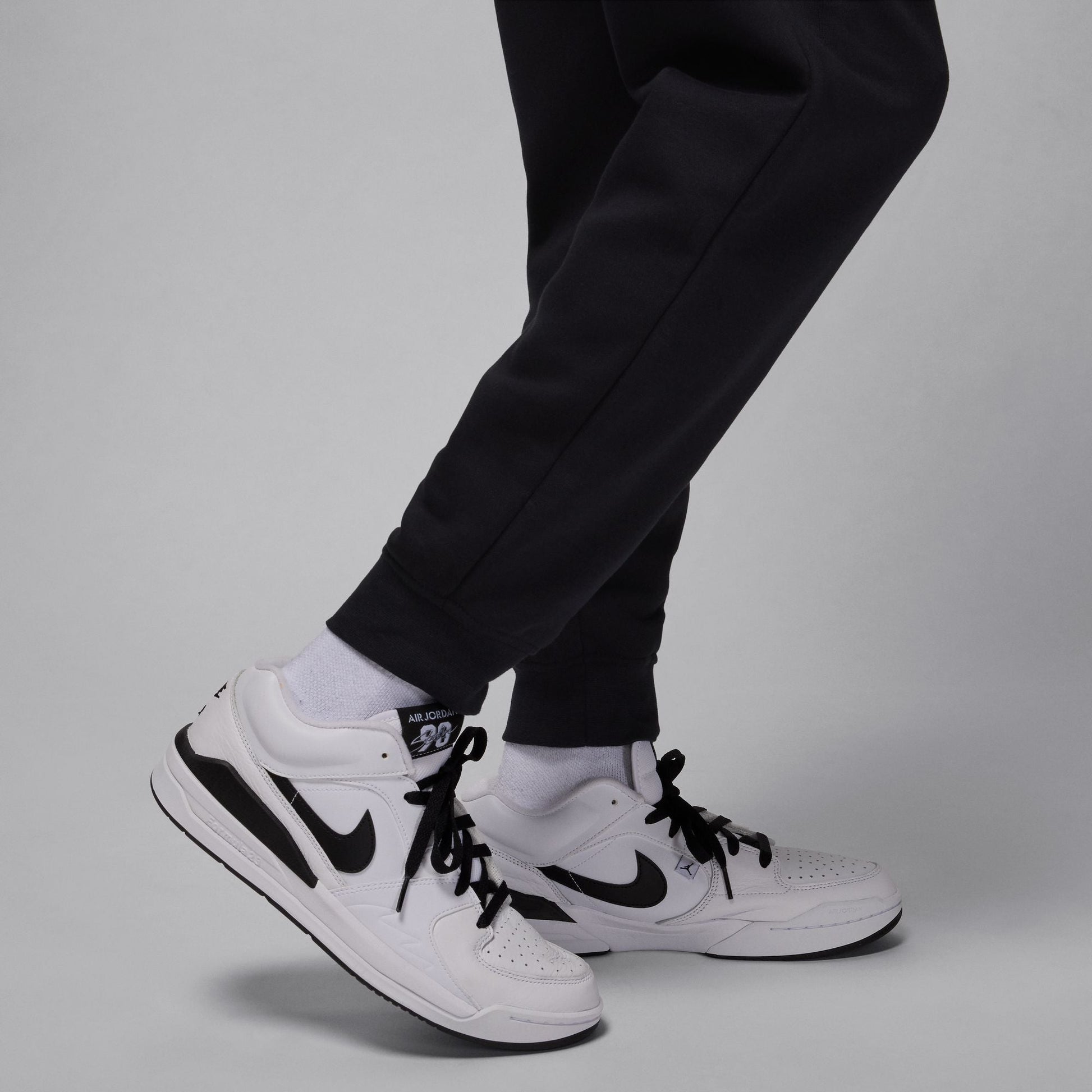 Air Jordan Mens Jordan Brooklyn Fleece Joggers  - Black Denim Exchange