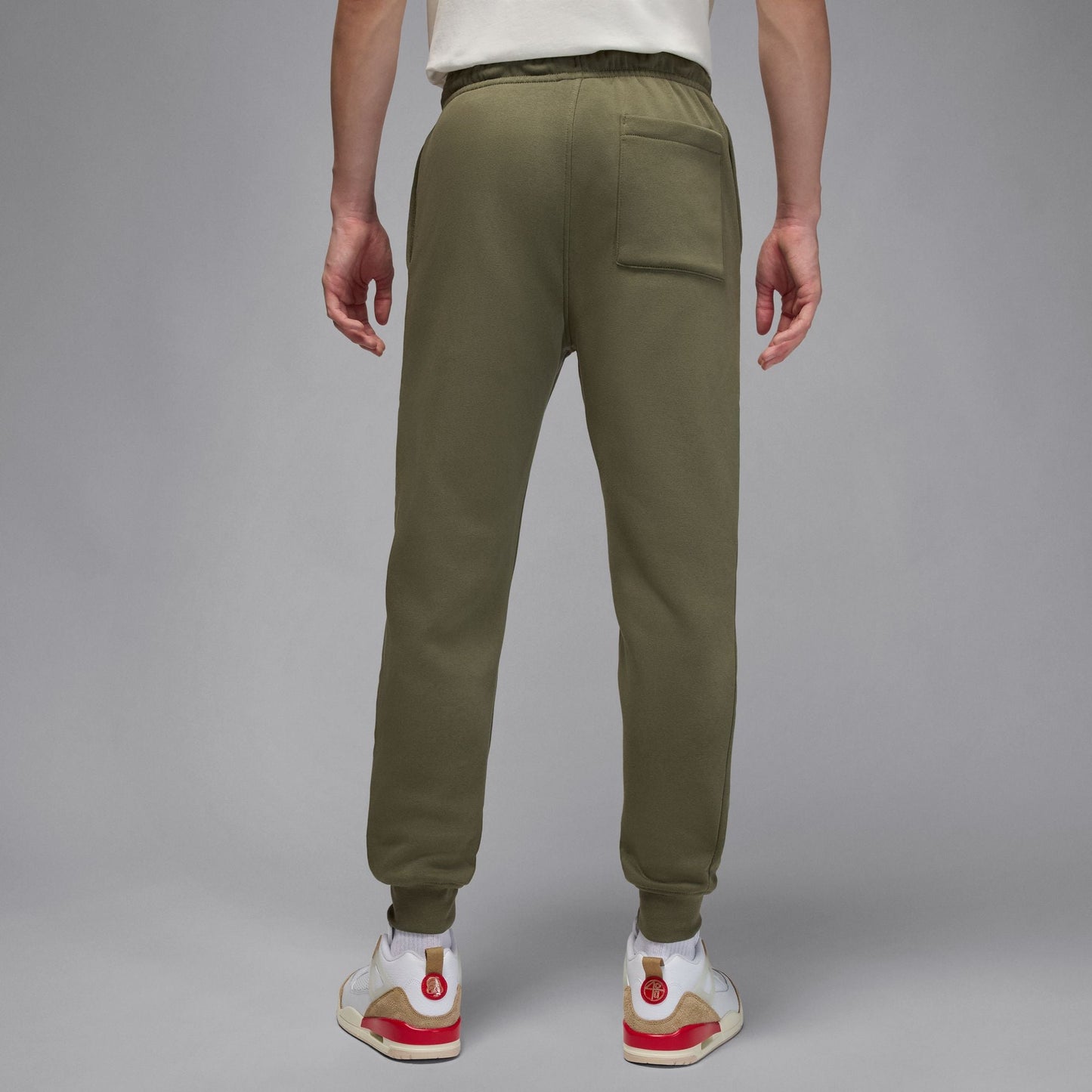 Air Jordan Mens Brooklyn Fleece Joggers - Medium Olive Denim Exchange