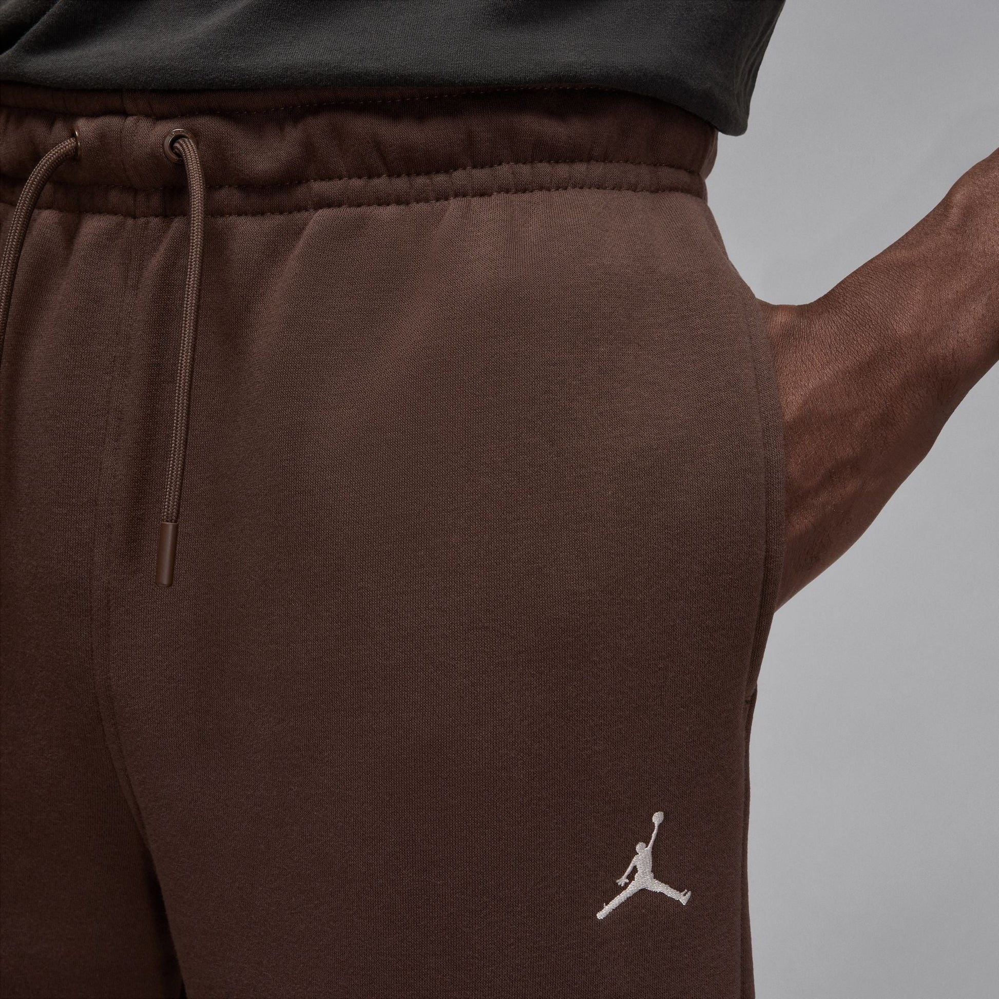 Air Jordan Mens Jordan Brooklyn Fleece Joggers  - Brown Denim Exchange