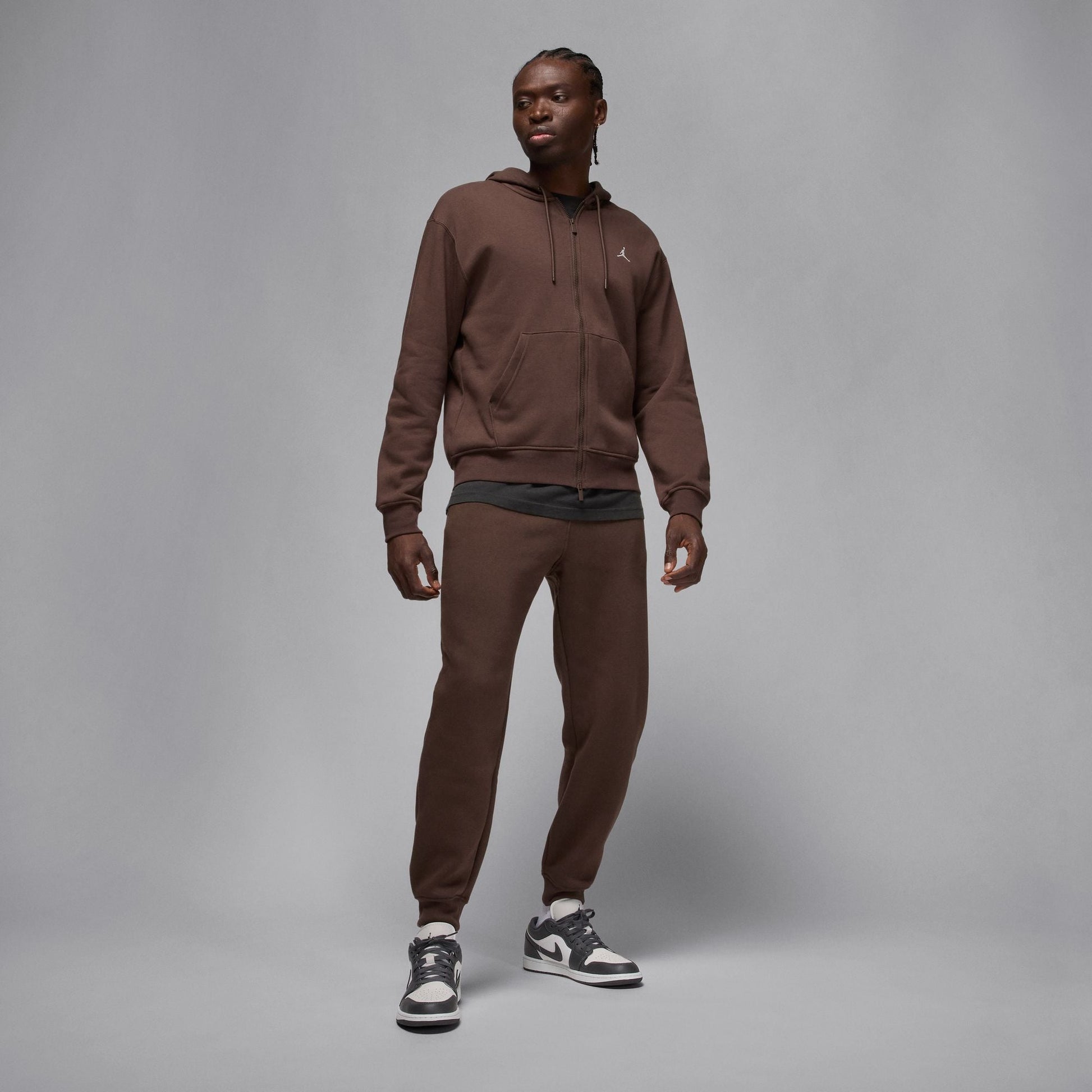 Air Jordan Mens Jordan Brooklyn Fleece Joggers  - Brown Denim Exchange