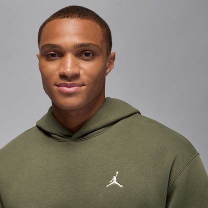Air Jordan Mens Brooklyn Fleece Pullover Hoodie - Medium Olive Denim Exchange