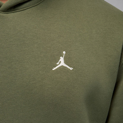 Air Jordan Mens Brooklyn Fleece Pullover Hoodie - Medium Olive Denim Exchange