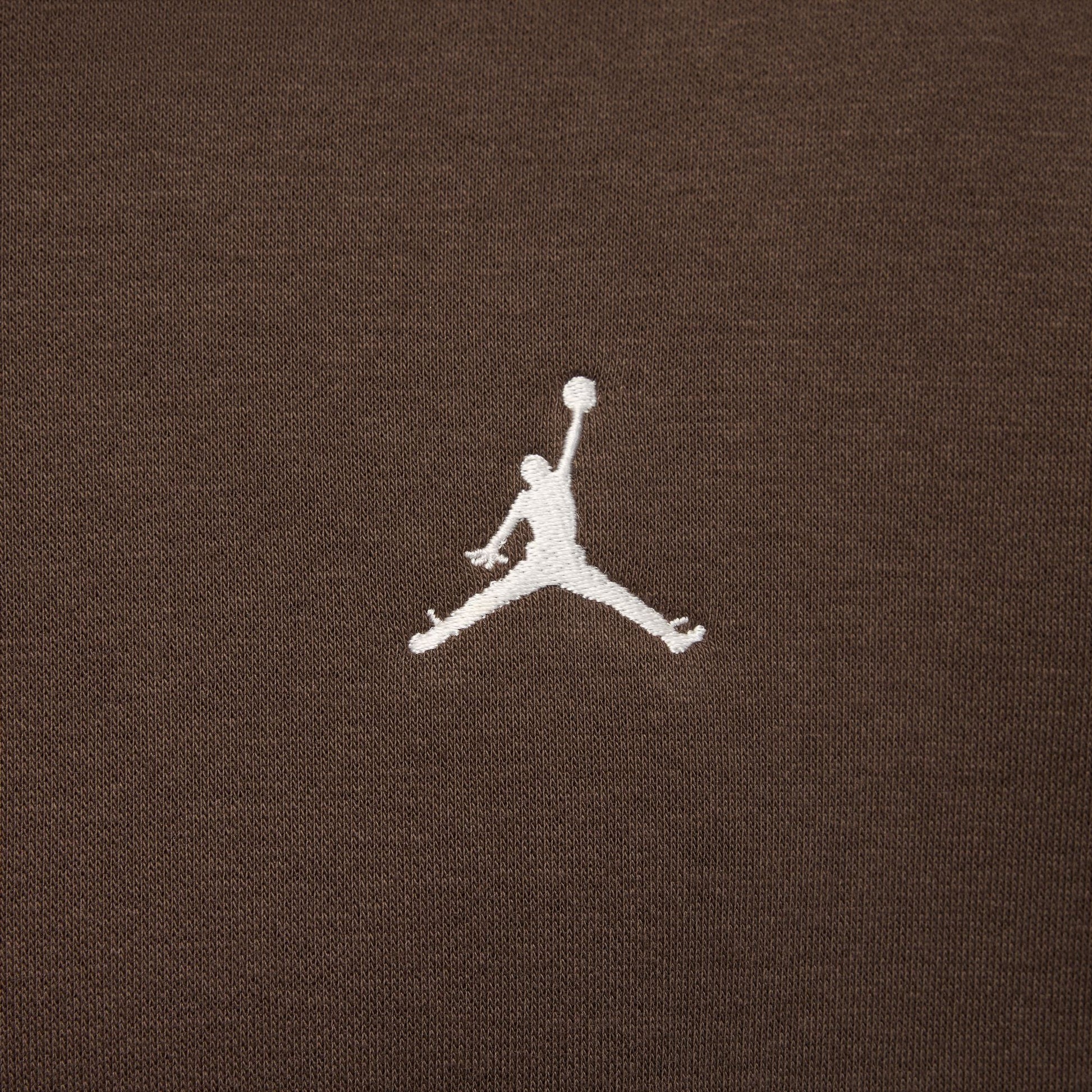 Air Jordan Mens Brooklyn Fleece Pullover Hoodie - Brown Denim Exchange