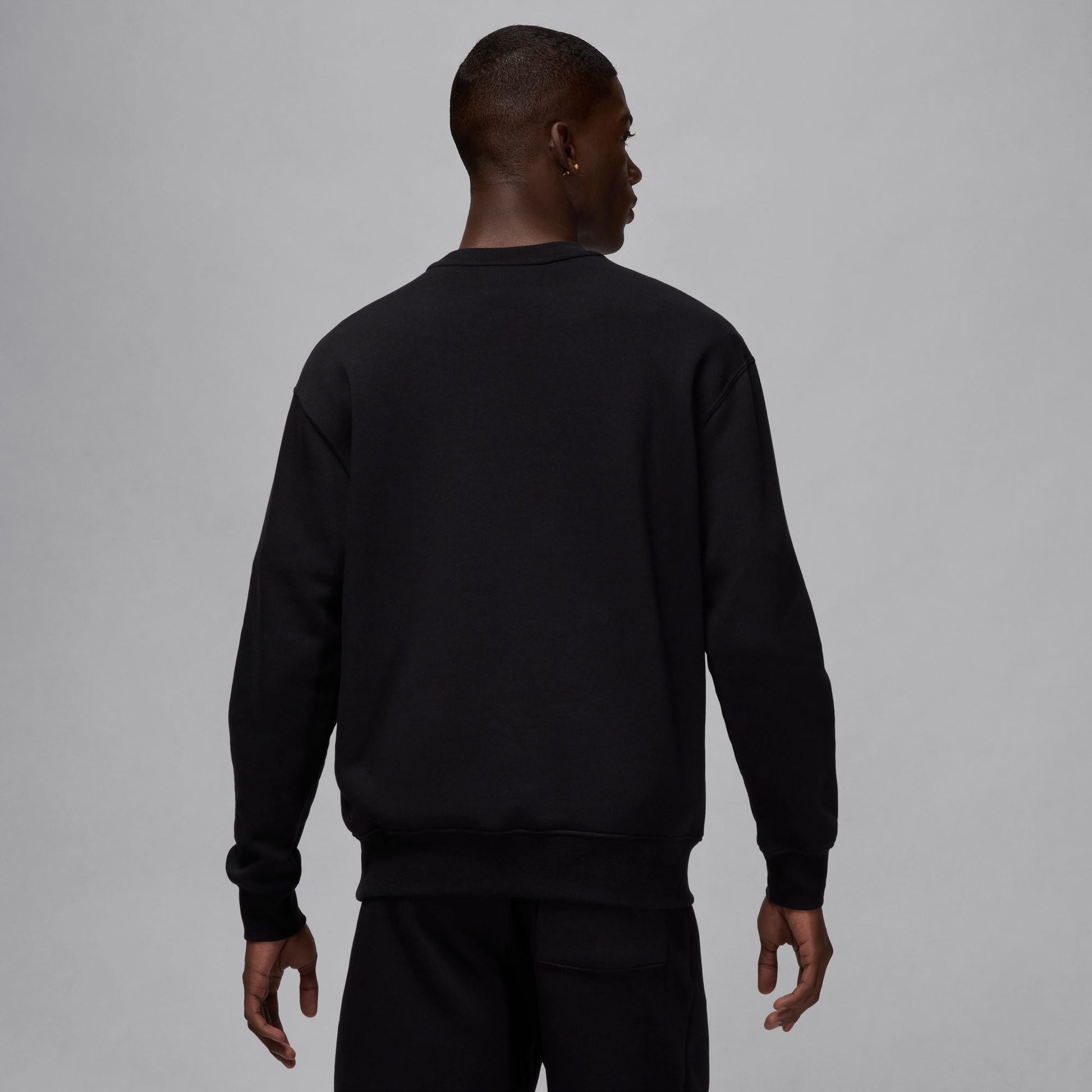 Air Jordan Brooklyn Fleece Crewneck - Black/White Denim Exchange