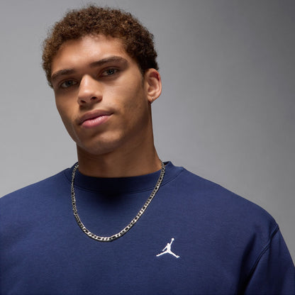 Air Jordan Brooklyn Fleece Crewneck - Midnight Navy/White Denim Exchange