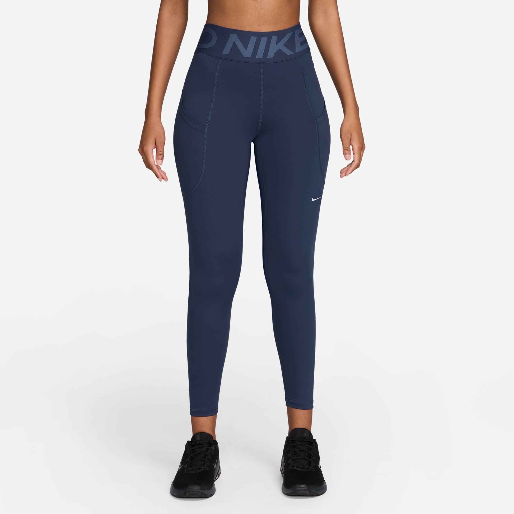 Nike Womens High-Waisted Leggings - Midnight Navy Denim Exchange