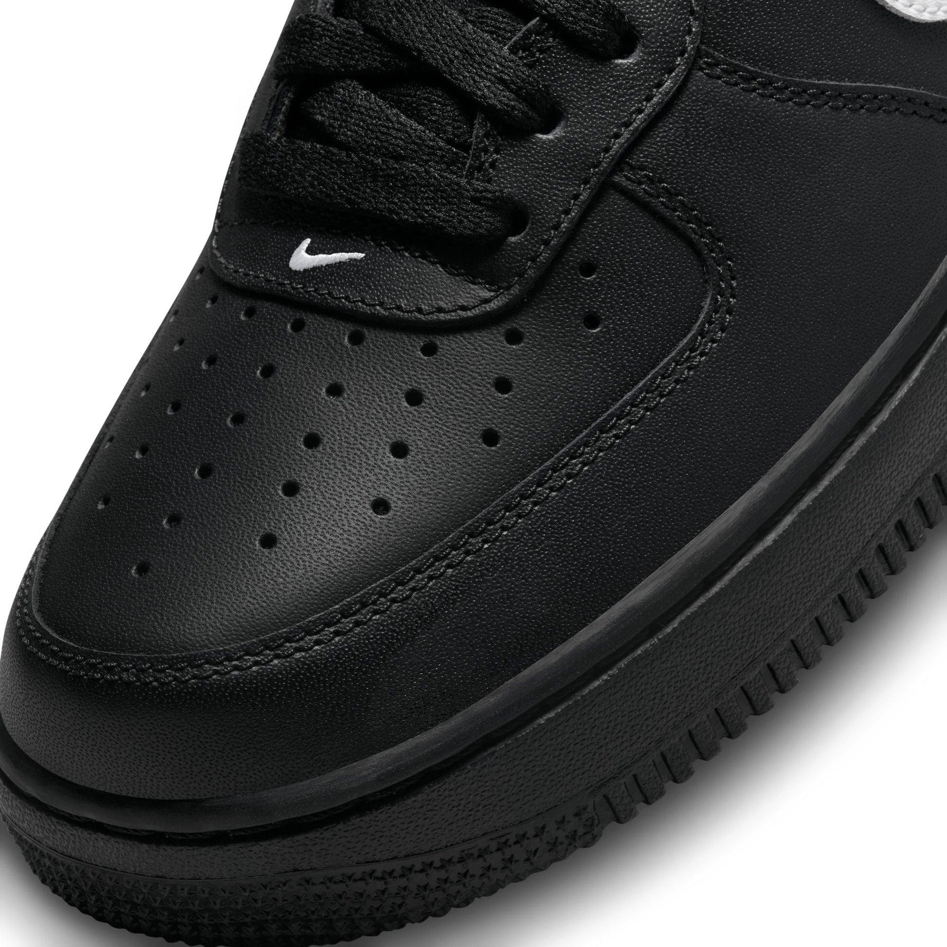 Nike Mens Air Force 1 '07 - Black/White Denim Exchange