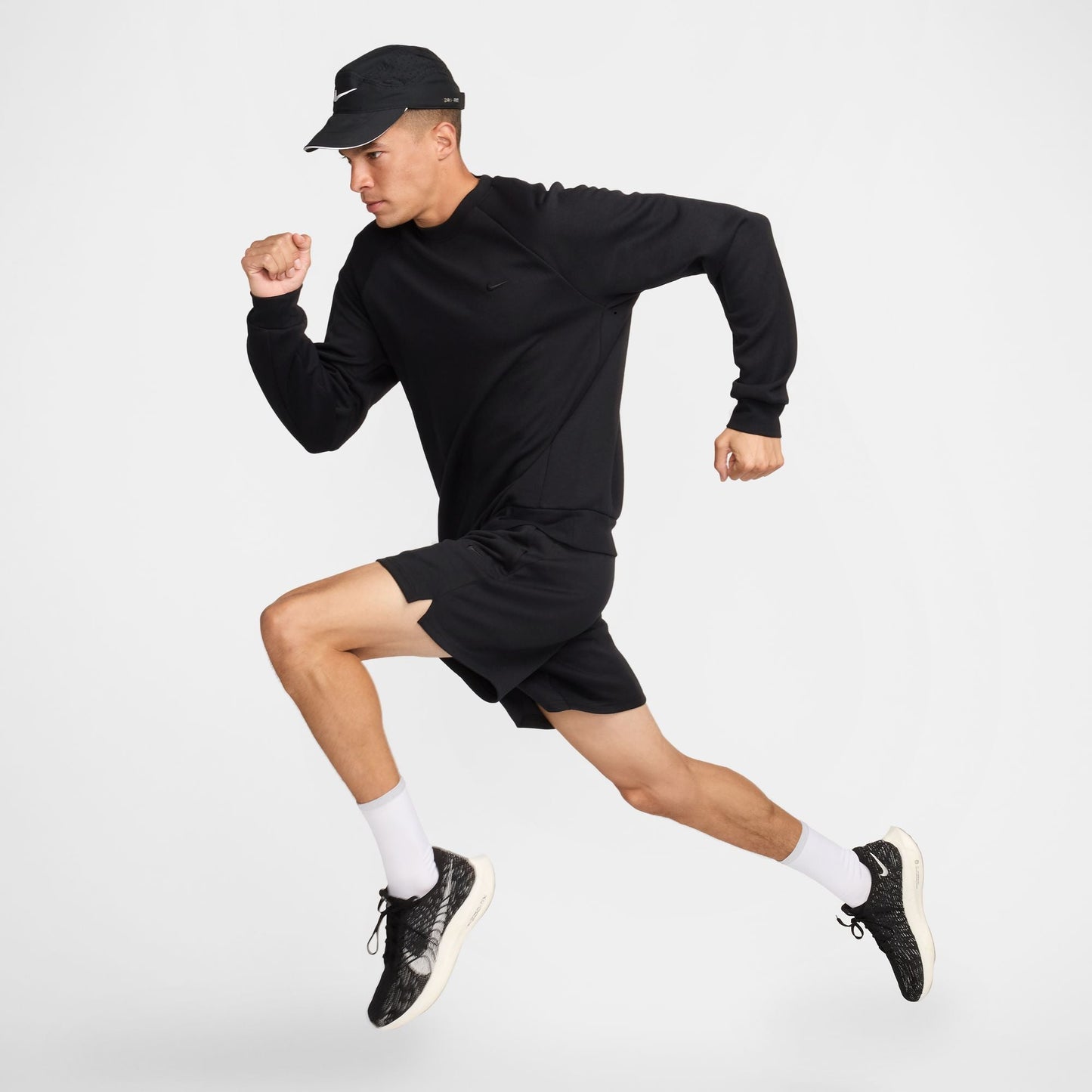 Nike Mens Primary Fleece Crewneck - Black Denim Exchange