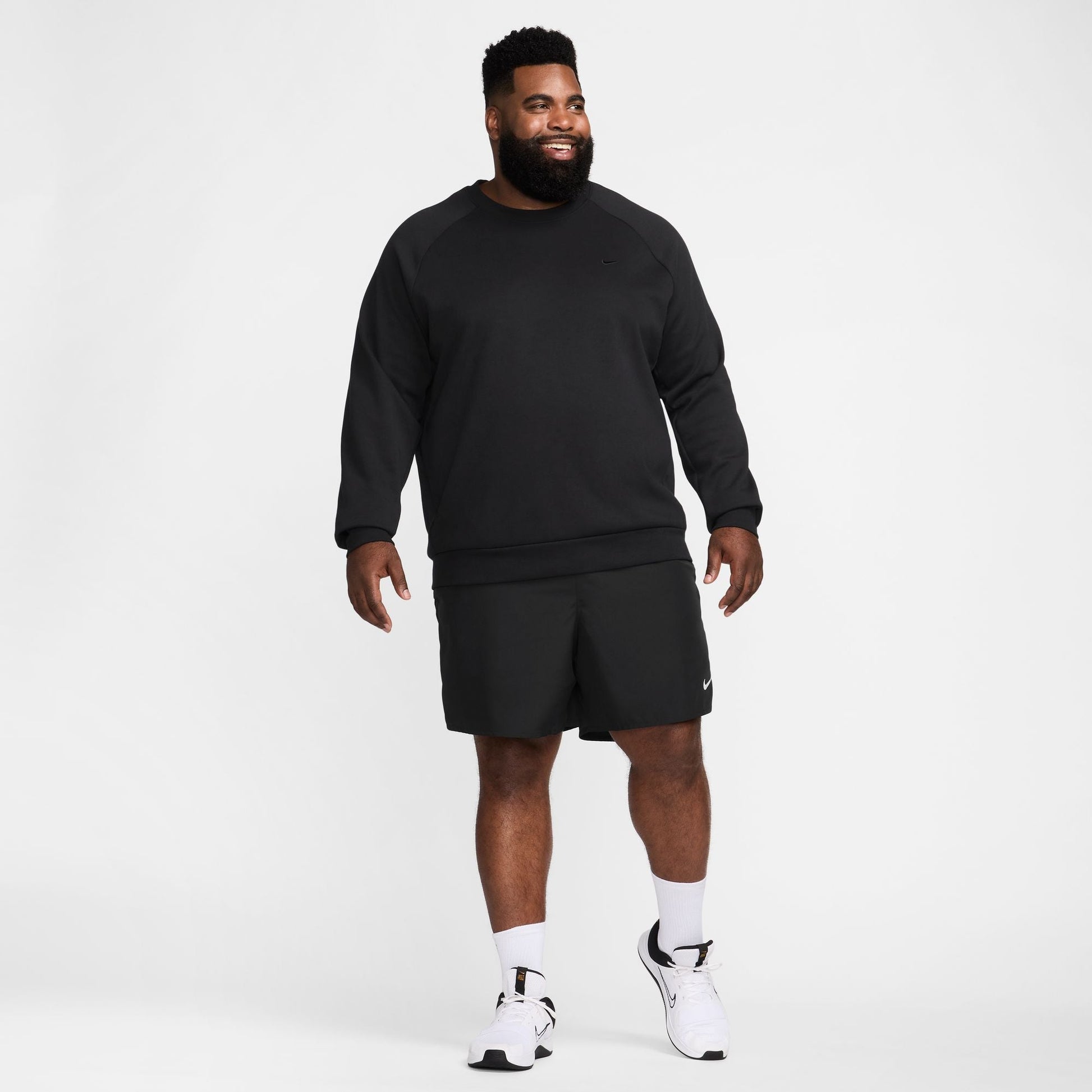 Nike Mens Primary Fleece Crewneck - Black Denim Exchange