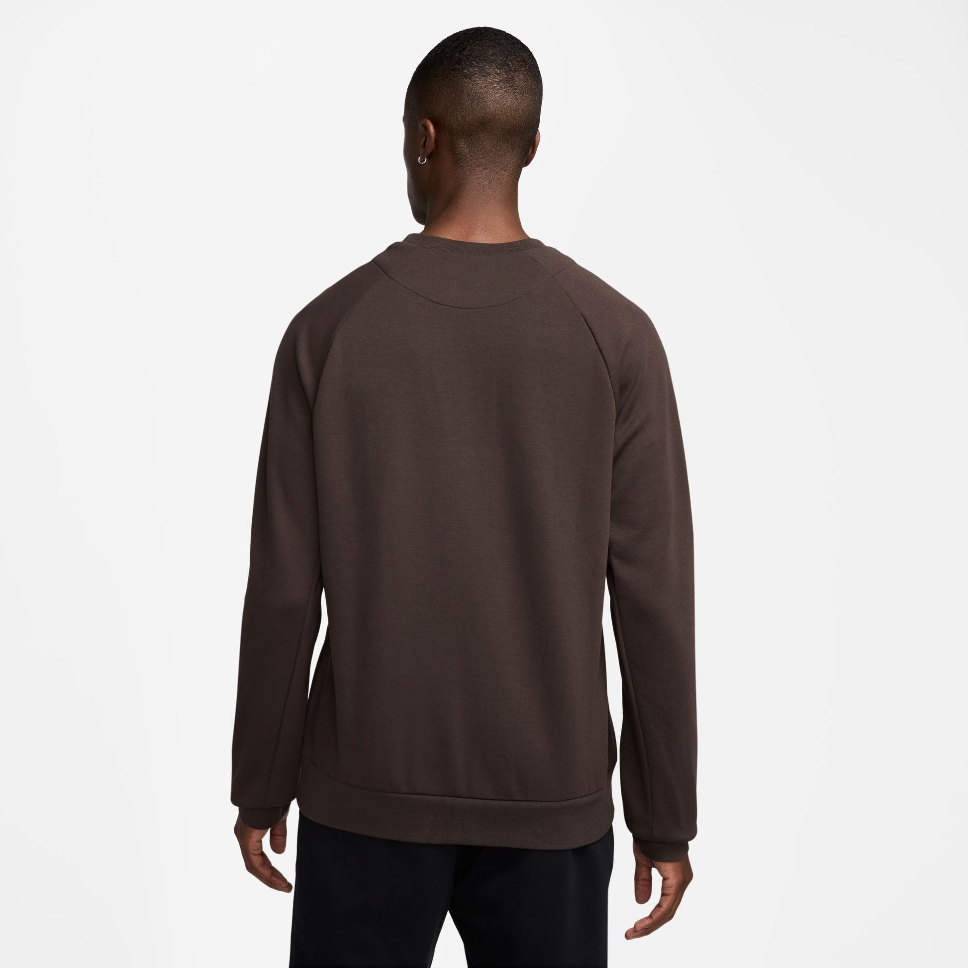 Nike Mens Primary Fleece Long Sleeve - Baroque Brown Denim Exchange