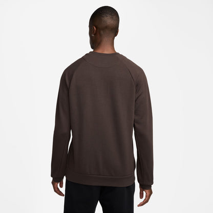 Nike Mens Primary Fleece Long Sleeve - Baroque Brown Denim Exchange