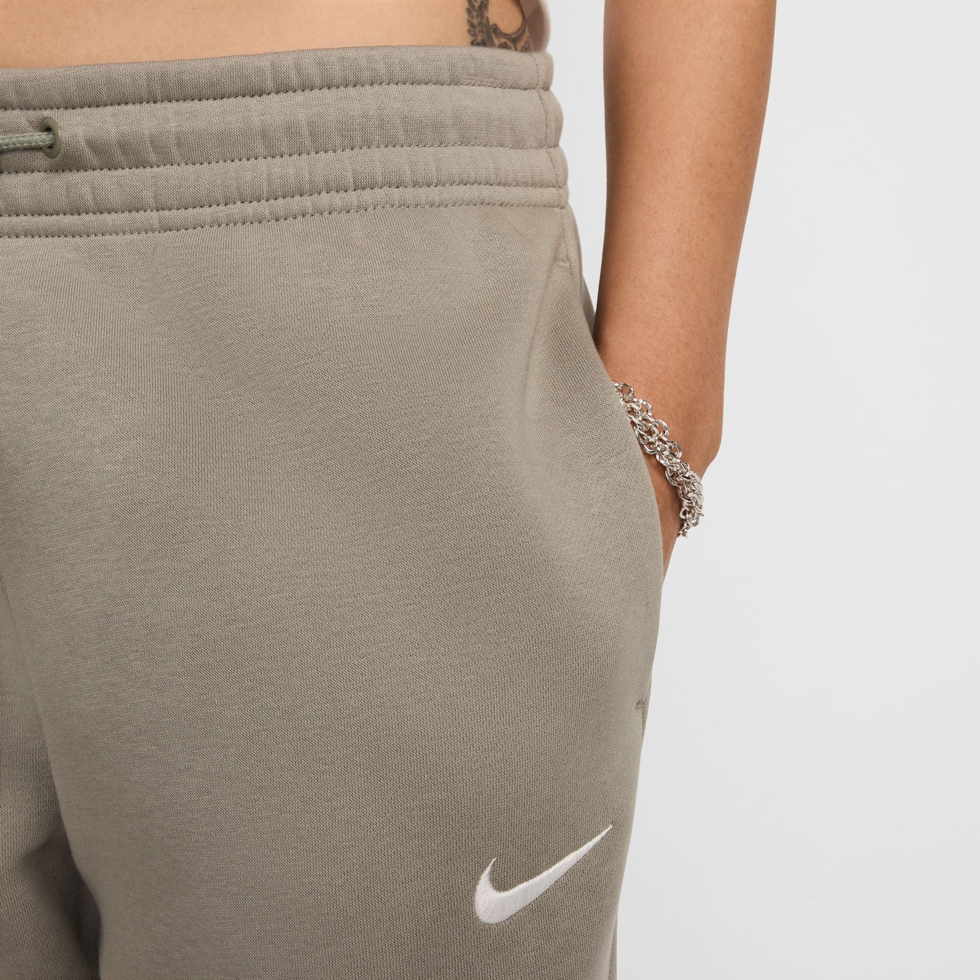 Nike Womens Sportswear Phoenix Fleece Sweatpants - Light Army Denim Exchange
