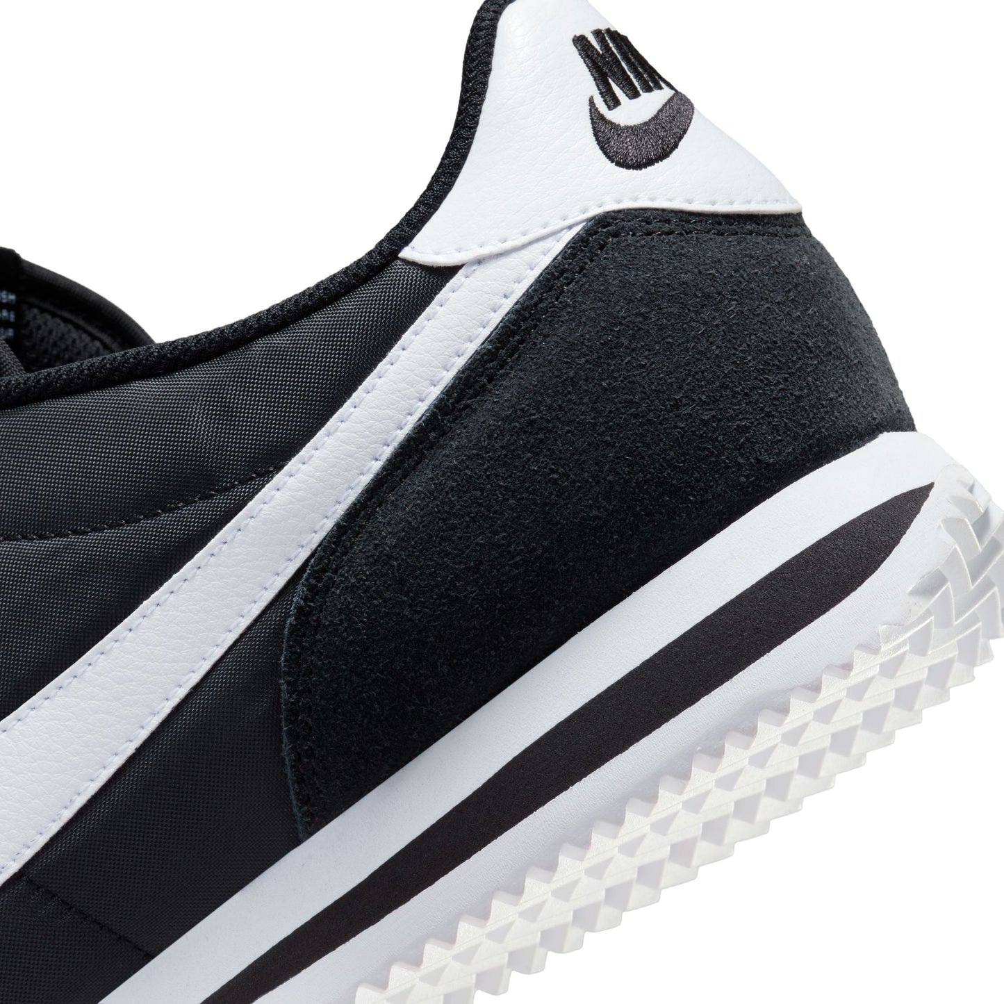 Nike Mens Cortez TXT - Black/White Denim Exchange